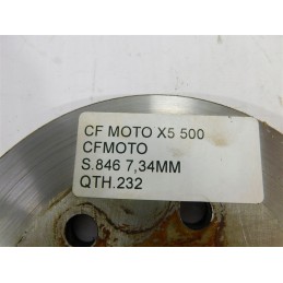 Brake disc cf moto x5 500 cfmoto 7 34mm