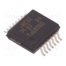 3 pcs x NEXPERIA - 74HC32DB,112 - IC: digital, OR, Ch: 4, IN: 2, CMOS, SMD, SSOP14, 2÷6VDC, -40÷125°C