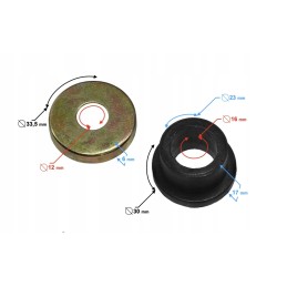 Swing arm kit atv quad 110 125 bushing