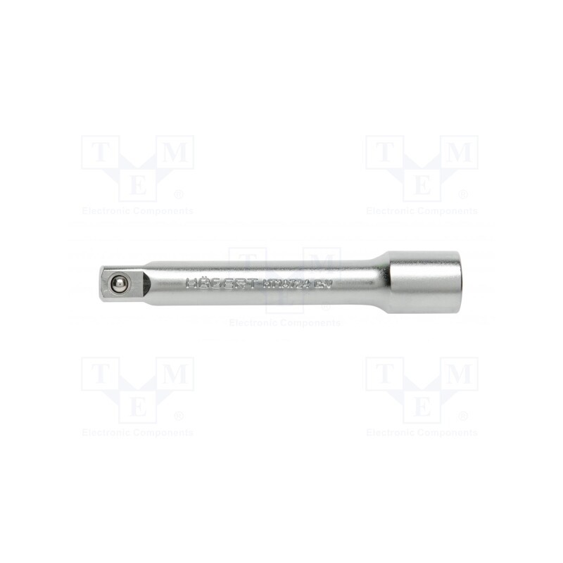 1 pcs x Hu00d6GERT TECHNIK - HT1A724 - Extension cord, 1/2', Chrom-vanadium steel, 125mm, socket