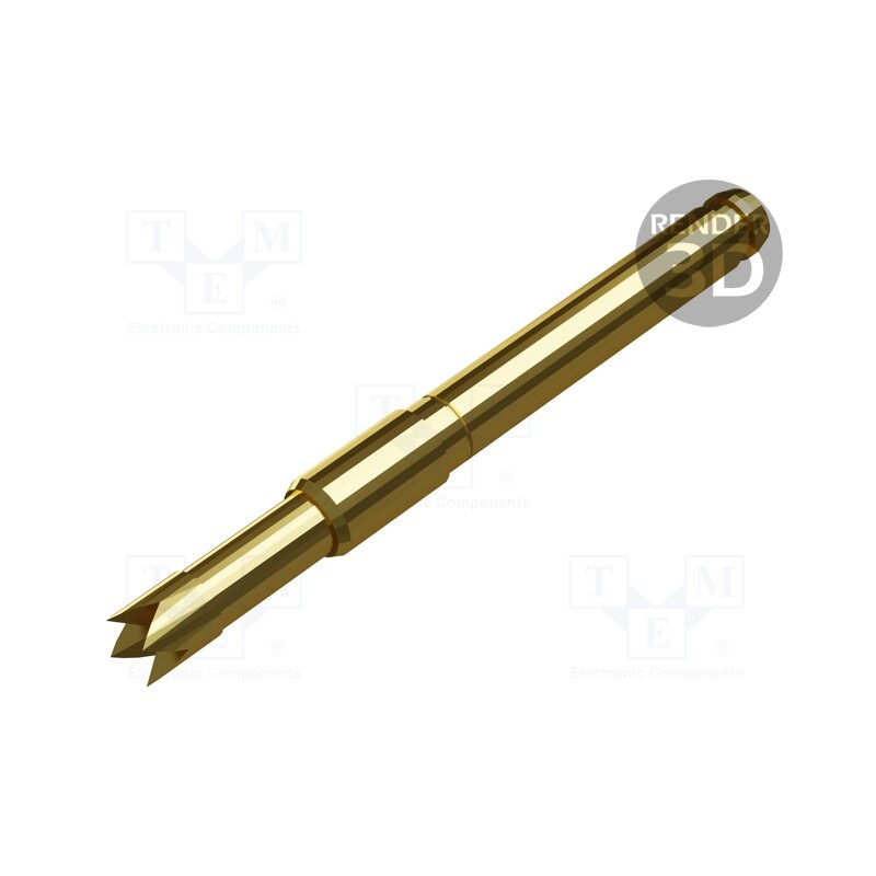 1 pcs x FIXTEST - 154.06.25.20 - Test needle, Operational spring compression: 3.8mm, 4A,5.5A