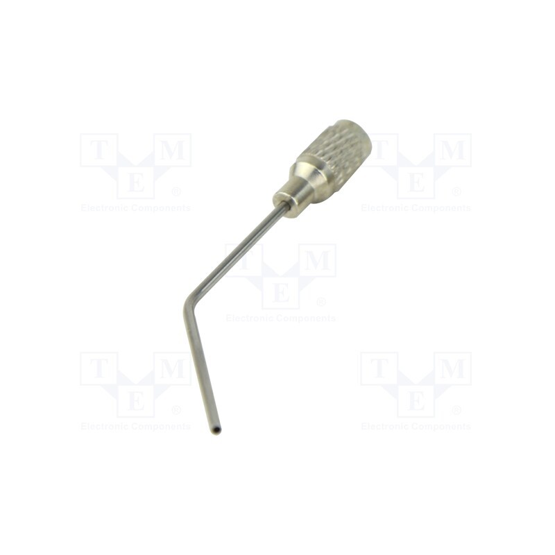 1 pcs x FISNAR - 580053 - Vacuum pick-up pencil tip, 18, ESD, Shape: bent at 45°