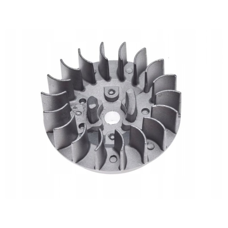 Pocket bike magnetic wheel with fan