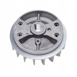 Pocket bike magnetic wheel with fan