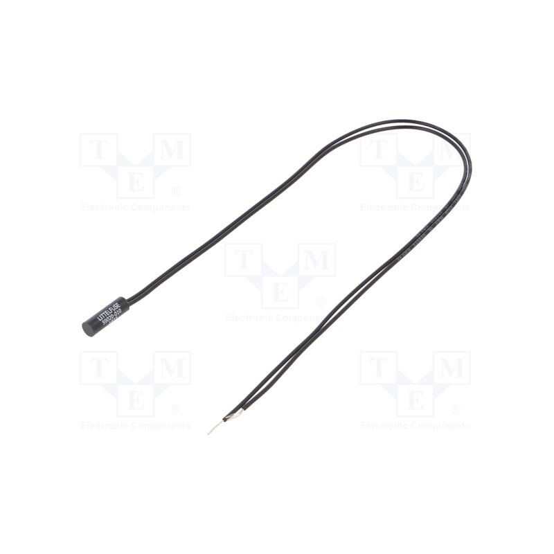 1 pcs x LITTELFUSE - 59020-010 - Reed switch, Range: 7.62mm, Pswitch: 3W, Ø5.1x15.24mm, 0.25A