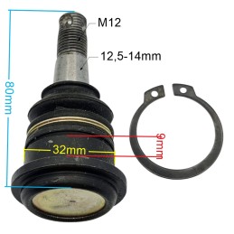 Up and down swingarm pins bashan eagle atv 200 250