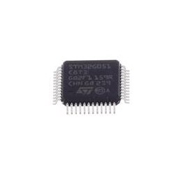 1 pcs : STM32G051C8T3 - ARM Microcontrollers - MCU Mainstream Arm Cortex-M0+ 32-bit MCU up to 64 KB 18 KB RAM 2x USART timers AD