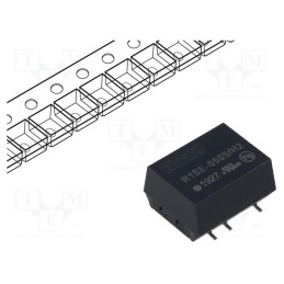 1 pcs x RECOM - R1SE-0505/H2-R - Converter: DC/DC, 1W, Uin: 4.5÷5.5V, Uout: 5VDC, Iout: 200mA, SMD
