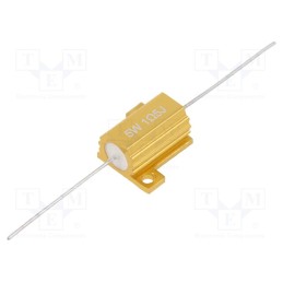 1 pcs x SR PASSIVES - AHP5W-1R5J - Resistor: wire-wound, with heatsink, 1.5Ω, 5W, ±5%, 50ppm/°C, axial