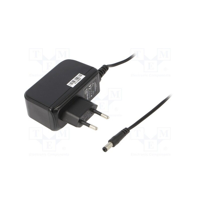 1 pcs x CELLEVIA POWER - CLW-2424-W2E-ER25 - Power supply: switched-mode, plug, 24VDC, 1A, 24W, Plug: EU, 86.8%
