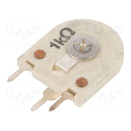 1 pcs x TELPOD - CN-15.2-1K - Potentiometer: mounting, single turn,vertical, 1kΩ, 1W, ±20%