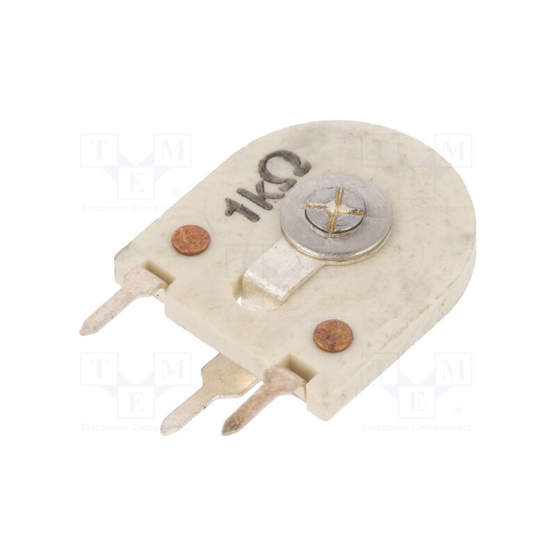 1 pcs x TELPOD - CN-15.2-1K - Potentiometer: mounting, single turn,vertical, 1kΩ, 1W, ±20%