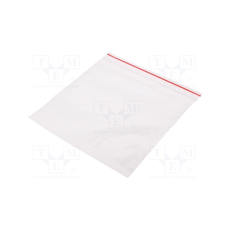 1 pcg x PLAST - 02-05-1616 - Self-seal bag, L: 160mm, Width: 160mm, Thick: 40um, polyetylene