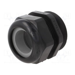 1 pcs x HUMMEL - 1.209.6301.31 -AS - Cable gland, with long thread, M63, 1.5, IP68, polyamide, black