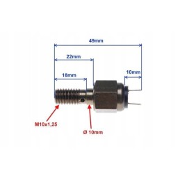 Dutch pressure brake sensor