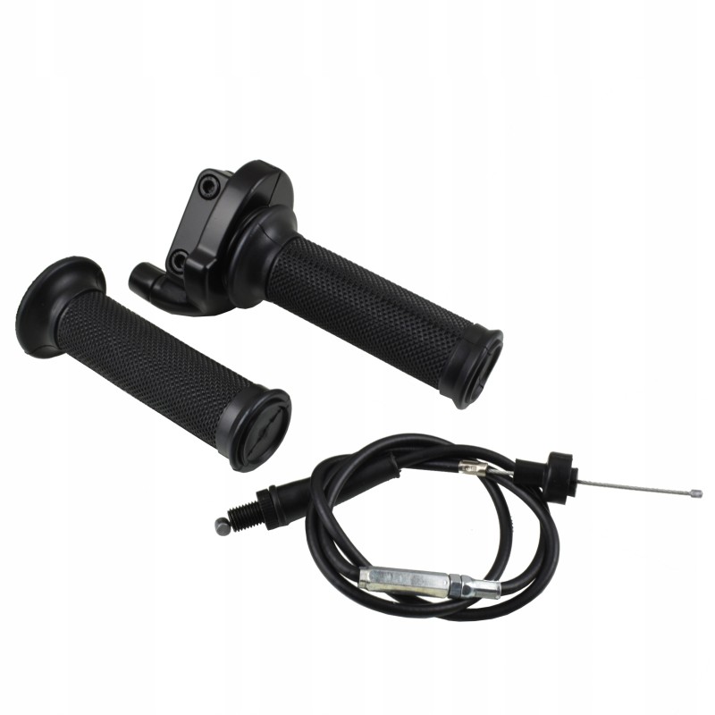 Gas body with lever, universal roll gas cable