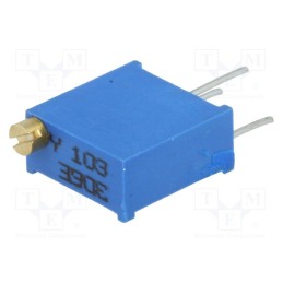 1 pcs x BOURNS - 3296Y-1-103LF - Potentiometer: mounting, multiturn, 10kΩ, 500mW, THT, ±10%, linear