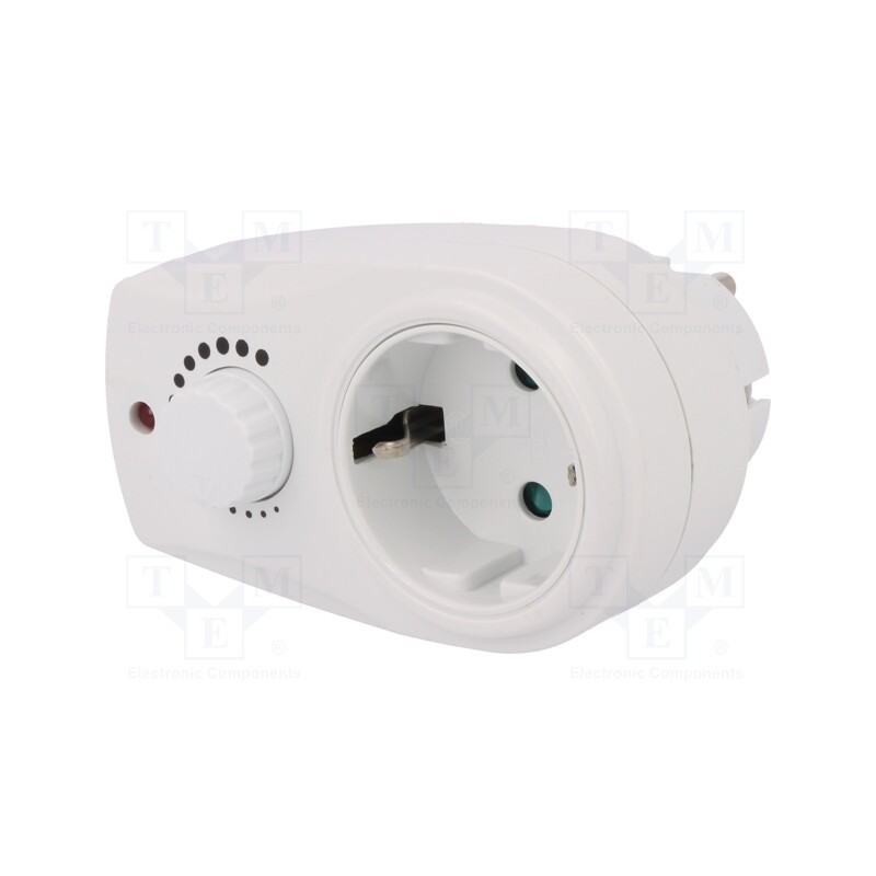 1 pcs x LOGILINK - PA0151 - Plug socket strip: supply, 16A, white, 230VAC, Sockets: 1