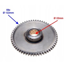 Atv shineray 250 starter freewheel