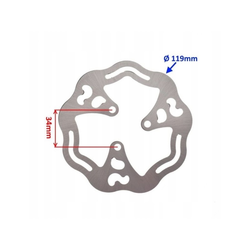 New pocket mini cross quad bike brake disc