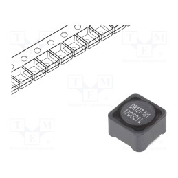1 pcs x EATON ELECTRONICS - DR127-101-R - Inductor: wire, SMD, 100uH, Ioper: 1.96A, 163mΩ, ±20%, Isat: 3.64A