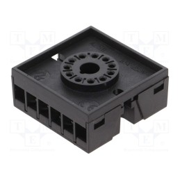 1 pcs x LOVATO ELECTRIC - 31L48P11 - Relays accessories: socket, PIN: 11, for DIN rail mounting