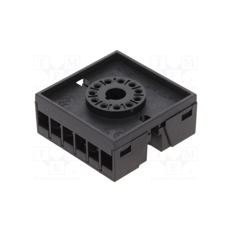 1 pcs x LOVATO ELECTRIC - 31L48P11 - Relays accessories: socket, PIN: 11, for DIN rail mounting
