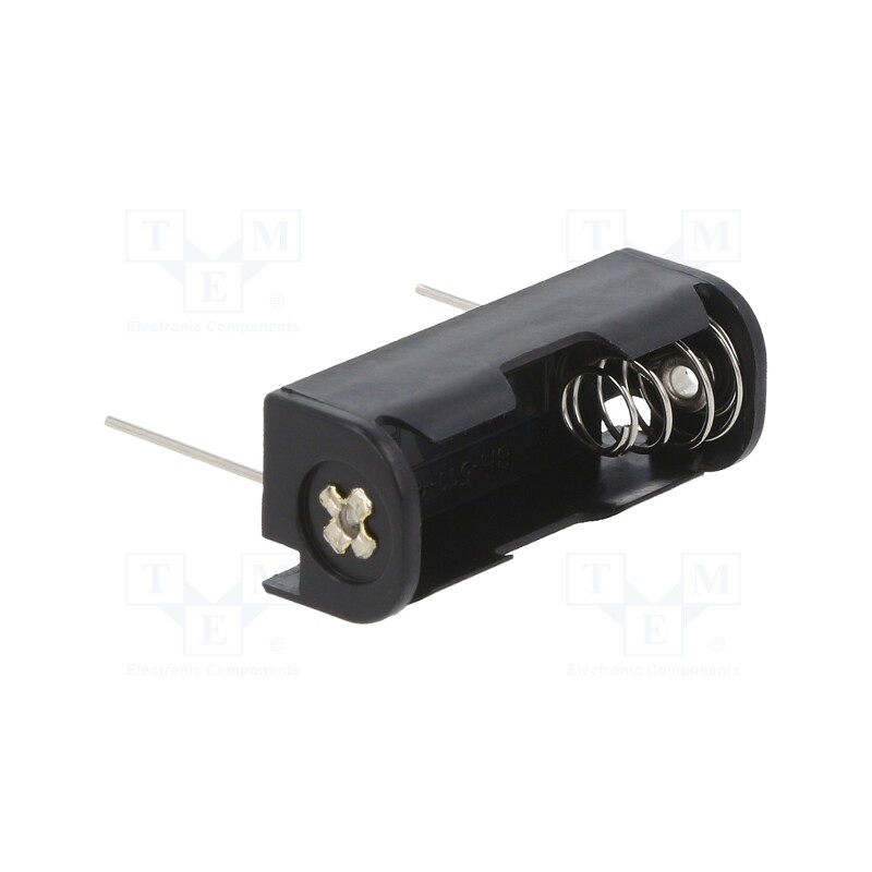 1 pcs x KEYSTONE - 2470 - Holder, N, Batt.no: 1, PCB,THM, for PCB