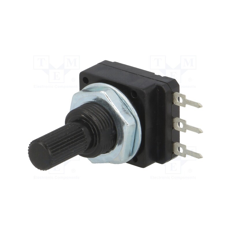 1 pcs x SR PASSIVES - 16PMI-47K - Potentiometer: shaft, single turn, 47kΩ, 60mW, PCB, 6mm, plastic