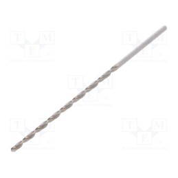 1 pcs x ALPEN-MAYKESTAG - 50100200100 - Drill bit, for metal, Ø: 2mm, L: 85mm, Working part len: 56mm