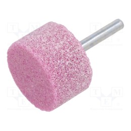 1 pcs x PG PROFESSIONAL - MA.044 - Grindingstone, Ø: 40mm, Ø: 6mm, Tip mat: aluminium oxide