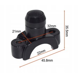 Handlebar mounting momentary switch