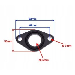 Atv quad 110 4t kinroad ebonite strut washer