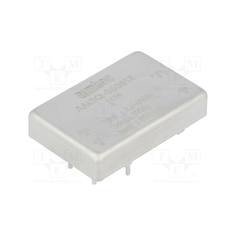 1 pcs x AIMTEC - AM3Q-0505SZ - Converter: DC/DC, 3W, Uin: 4.5÷9V, Uout: 5VDC, Iout: 600mA, 1,4'x0,9'