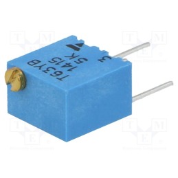 1 pcs x VISHAY - T63YB502KT20 - Potentiometer: mounting, multiturn, 5kΩ, 250mW, ±10%, linear, T63YB