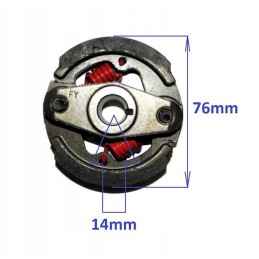 2-shoe pocket clutch with wedge 50cc ATV