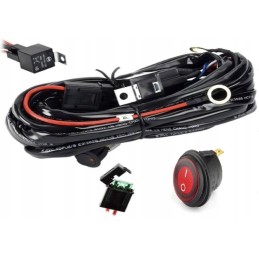 Electrical cables for 2 LED lamps