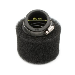 Angular conical sponge filter 42mm ATV 200 250