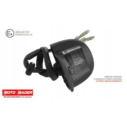 Lamp registration light atv quad motorcycle scooter homologation