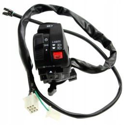 Combined light switch left choke lever atv quad bashan eagle