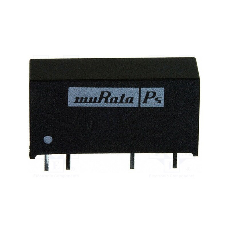 1 pcs x Murata Power Solutions - NMV0515SAC - Converter: DC/DC, 1W, Uin: 4.5÷5.5V, Uout: 15VDC, Iout: 67mA, SIP7