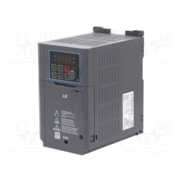 1 pcs x LS ELECTRIC - LV0022G100-4EOFN - Vector inverter, 2.2kW, 3x400VAC, 3x380÷480VAC, 0÷12VDC, IN: 5