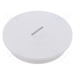 1 pcs x HUMMEL - 1.251.4200.11 - Stopper, PG42, IP54, polyamide, grey, V-N-FS, Thread: PG, 10mm