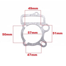 Engine gaskets set, large ATV Quad Cross 110 125