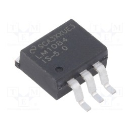 1 pcs x TEXAS INSTRUMENTS - LM1084IS-5.0/NOPB - IC: voltage regulator, LDO,fixed, 5V, 5A, TO263-3, SMD, , ±1.5%