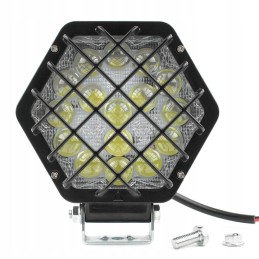 LED additional searchlight lamp, hexagonal, 48W, atv