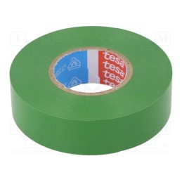 1 pcs x TESA - 53988-00111-00 - Tape: electrical insulating, W: 19mm, L: 20m, Thk: 0.15mm, green