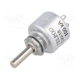 1 pcs x TELPOD - CW-18-100K-20P-1 - Potentiometer: shaft, single turn, 100kΩ, 1W, ±20%, 4mm, linear, THT
