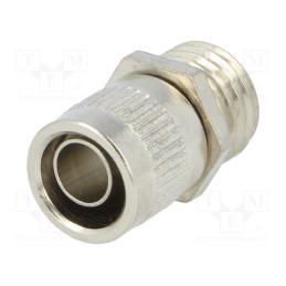 1 pcs x HELLERMANNTYTON - 166-30300 - Straight terminal connector, Thread: metric,non-swivel,outside