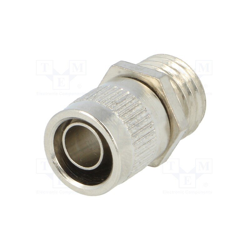1 pcs x HELLERMANNTYTON - 166-30300 - Straight terminal connector, Thread: metric,non-swivel,outside